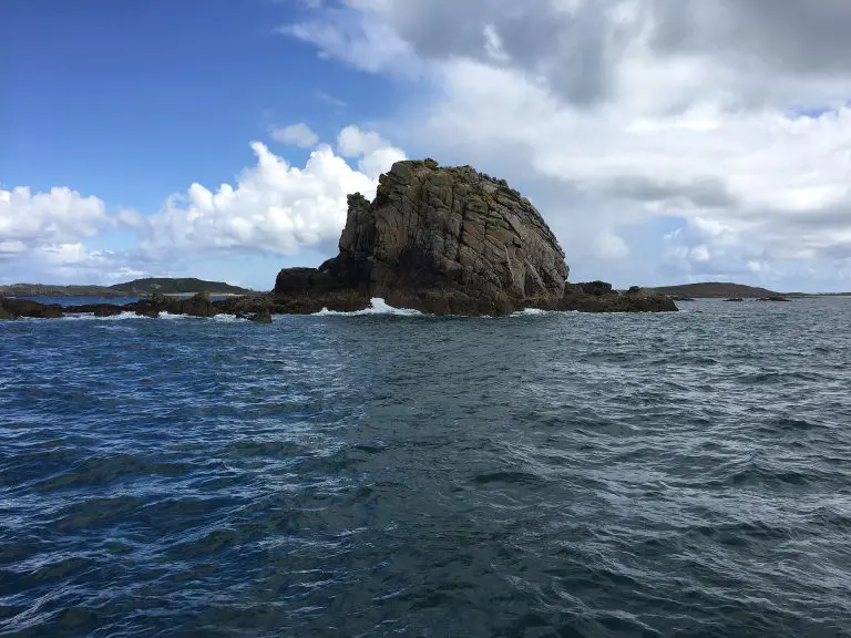Castle Bryher: Castle Bryher rock