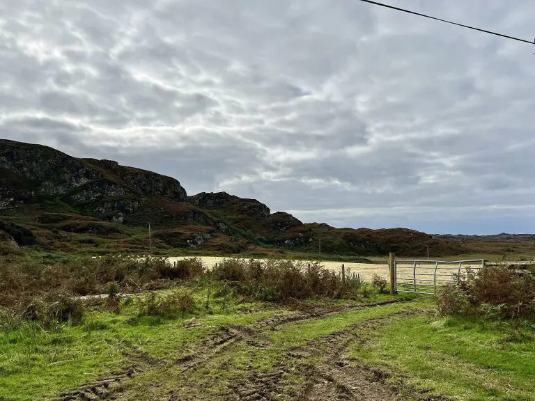 Colonsay: Fields in the south of Colonsay