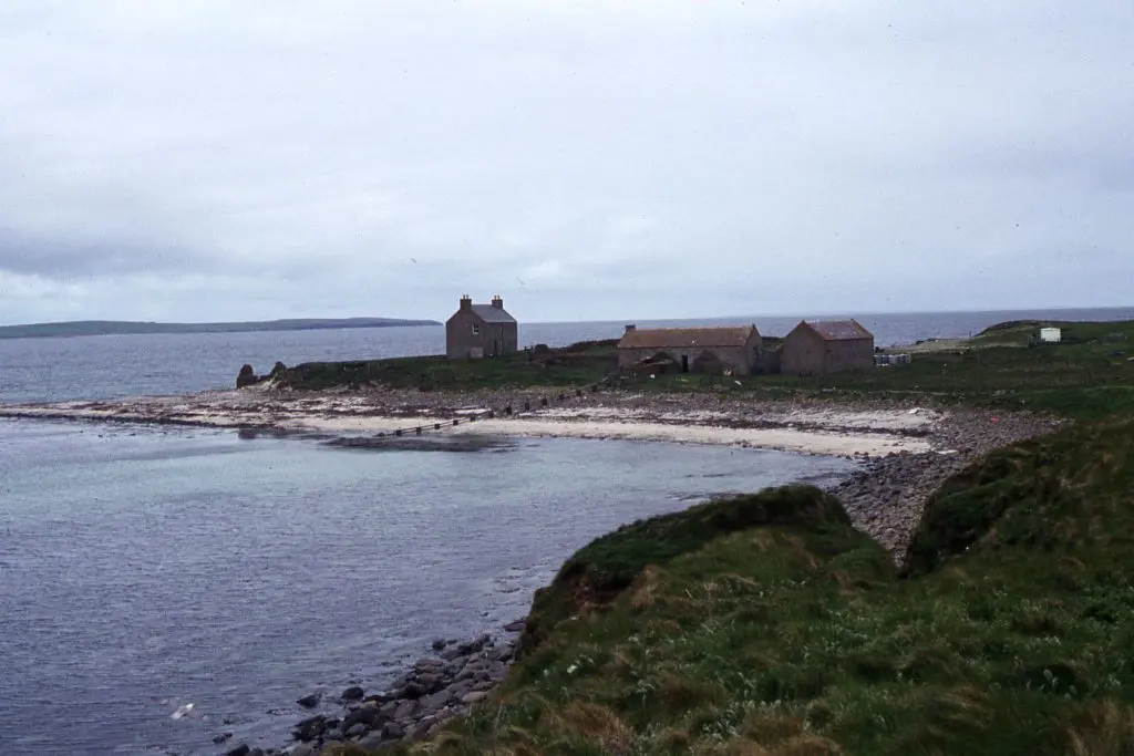 Copinsay: Copinsay - Island farm and associated buildings