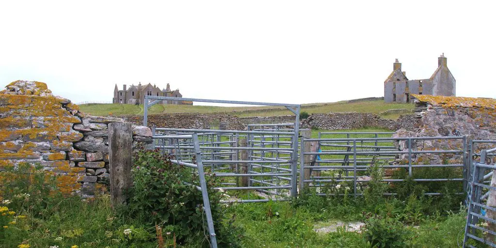 Vallay: Ruins on Vallay